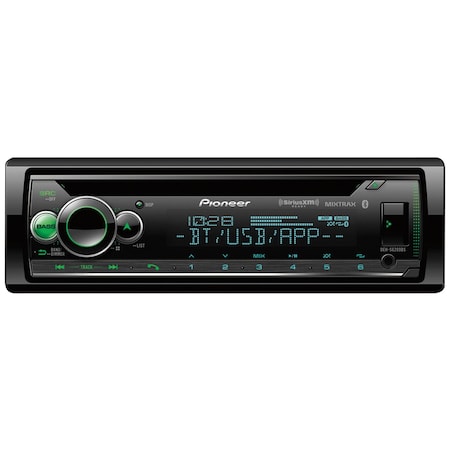 Pioneer Single-Din In-Dash Cd Player With Bluetooth And Siriusxm Ready DEH-S6200BS